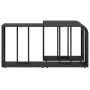 Storage shelves 2 units black synthetic rattan by , Hangers and shelves - Ref: Foro24-365981, Price: 80,15 €, Discount: %