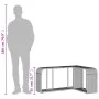 Storage shelves 2 units black synthetic rattan by , Hangers and shelves - Ref: Foro24-365981, Price: 80,15 €, Discount: %