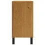 FLAM Kommode aus massivem Kiefernholz 110x40x80 cm von , Schubladen - Ref: Foro24-376070, Preis: 225,41 €, Rabatt: %