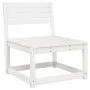 Gartenmöbel-Set 7-teilig aus massivem weißem Kiefernholz von , Gartensets - Ref: Foro24-3216926, Preis: 615,66 €, Rabatt: %