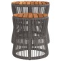 Garten-Beistelltische 2 Stück graue Rattan-Holzoberfläche von , Gartentische - Ref: Foro24-366292, Preis: 162,58 €, Rabatt: %