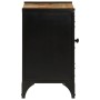 Waschbeckenschrank aus Eisen und Mangoholz, 55 x 35 x 60 cm von , Badezimmermöbel - Ref: Foro24-358564, Preis: 181,04 €, Raba...