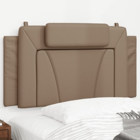 Gepolstertes Bettkopfteil aus Cappuccino-Kunstleder, 100 cm von , Kopf- und Fußteile - Ref: Foro24-374778, Preis: 40,03 €, Ra...