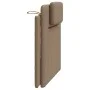 Cabecero de cama acolchado cuero sintético capuchino 100 cm de , Cabeceros y pies de cama - Ref: Foro24-374778, Precio: 39,40...