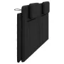 Cabecero de cama acolchado cuero sintético negro 200 cm de , Cabeceros y pies de cama - Ref: Foro24-374814, Precio: 70,24 €, ...