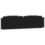 Cabecero de cama acolchado cuero sintético negro 200 cm de , Cabeceros y pies de cama - Ref: Foro24-374814, Precio: 70,24 €, ...