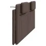 Brown synthetic leather padded bed headboard 200 cm by , Headboards and footboards - Ref: Foro24-374816, Price: 60,22 €, Disc...