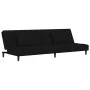2-Sitzer-Schlafsofa mit zwei schwarzen Samtkissen von , Sofas - Ref: Foro24-375812, Preis: 242,41 €, Rabatt: %