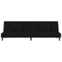 2-Sitzer-Schlafsofa mit zwei schwarzen Samtkissen von , Sofas - Ref: Foro24-375812, Preis: 237,34 €, Rabatt: %