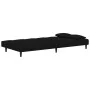2-Sitzer-Schlafsofa mit zwei schwarzen Samtkissen von , Sofas - Ref: Foro24-375812, Preis: 242,41 €, Rabatt: %