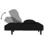 2-seater sofa bed with two black velvet pillows by , Sofas - Ref: Foro24-375812, Price: 237,34 €, Discount: %