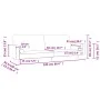 2-Sitzer-Schlafsofa mit zwei hellgrauen Samtkissen von , Sofas - Ref: Foro24-375749, Preis: 291,03 €, Rabatt: %