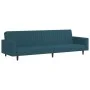 2-Sitzer-Schlafsofa aus blauem Samt von , Sofas - Ref: Foro24-375936, Preis: 280,74 €, Rabatt: %