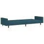 2-Sitzer-Schlafsofa aus blauem Samt von , Sofas - Ref: Foro24-375936, Preis: 280,74 €, Rabatt: %