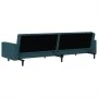 2-Sitzer-Schlafsofa aus blauem Samt von , Sofas - Ref: Foro24-375936, Preis: 280,74 €, Rabatt: %