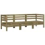 3-seater garden sofa in impregnated pine wood by , Modular outdoor sofas - Ref: Foro24-838032, Price: 146,70 €, Discount: %