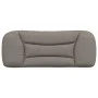 Padded bed headboard in taupe gray fabric 100 cm by , Headboards and footboards - Ref: Foro24-374553, Price: 47,65 €, Discoun...