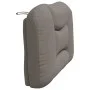 Padded bed headboard in taupe gray fabric 100 cm by , Headboards and footboards - Ref: Foro24-374553, Price: 47,65 €, Discoun...