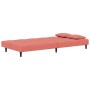 2-Sitzer-Schlafsofa mit zwei rosa Samtkissen von , Sofas - Ref: Foro24-375810, Preis: 244,31 €, Rabatt: %