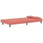 2-Sitzer-Schlafsofa mit zwei rosa Samtkissen von , Sofas - Ref: Foro24-375810, Preis: 236,00 €, Rabatt: %