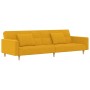 2-Sitzer-Schlafsofa mit zwei gelben Stoffkissen von , Sofas - Ref: Foro24-375804, Preis: 274,94 €, Rabatt: %