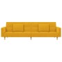 2-Sitzer-Schlafsofa mit zwei gelben Stoffkissen von , Sofas - Ref: Foro24-375804, Preis: 274,94 €, Rabatt: %