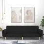 2-seater sofa bed with two black fabric pillows by , Sofas - Ref: Foro24-375871, Price: 281,76 €, Discount: %