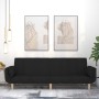 2-Sitzer-Schlafsofa mit zwei schwarzen Stoffkissen von , Sofas - Ref: Foro24-375871, Preis: 286,75 €, Rabatt: %