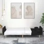 2-seater sofa bed with two black fabric pillows by , Sofas - Ref: Foro24-375871, Price: 281,76 €, Discount: %