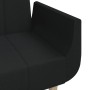 2-seater sofa bed with two black fabric pillows by , Sofas - Ref: Foro24-375871, Price: 286,75 €, Discount: %
