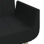 2-seater sofa bed with two black fabric pillows by , Sofas - Ref: Foro24-375871, Price: 281,76 €, Discount: %