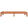 Wax brown solid pine wood bed frame 90x200 cm by , Beds and slatted bases - Ref: Foro24-844168, Price: 76,00 €, Discount: %