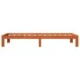 Estructura de cama madera maciza de pino marrón cera 75x190 cm de , Camas y somieres - Ref: Foro24-844163, Precio: 71,33 €, D...