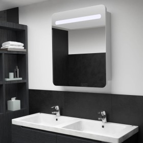 Badezimmerschrank mit LED-Spiegel 68x9x80 cm von vidaXL, Badezimmerwaschtische - Ref: Foro24-285119, Preis: 165,66 €, Rabatt: %