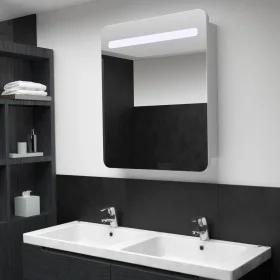 Badezimmerschrank mit LED-Spiegel 68x9x80 cm von vidaXL, Badezimmerwaschtische - Ref: Foro24-285119, Preis: 162,49 €, Rabatt: %