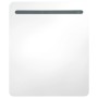 Mueble de baño con espejo LED 68x9x80 cm de vidaXL, Tocadores de baño - Ref: Foro24-285119, Precio: 165,66 €, Descuento: %