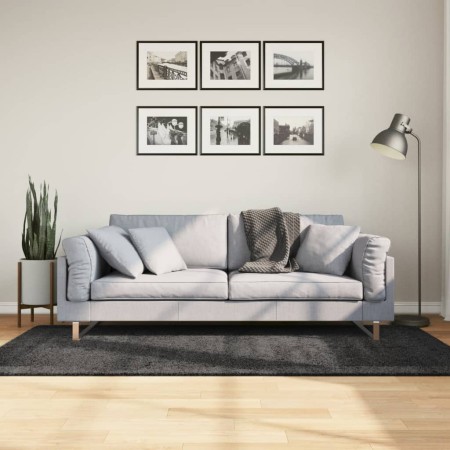 Moderner Langhaar-Shaggy-Teppich PAMPLONA Anthrazit 100x200cm von , Teppiche - Ref: Foro24-375188, Preis: 42,92 €, Rabatt: %