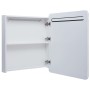 Mueble de baño con espejo LED 68x9x80 cm de vidaXL, Tocadores de baño - Ref: Foro24-285119, Precio: 165,66 €, Descuento: %