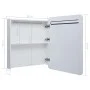 Badezimmerschrank mit LED-Spiegel 68x9x80 cm von vidaXL, Badezimmerwaschtische - Ref: Foro24-285119, Preis: 162,49 €, Rabatt: %