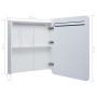 Mueble de baño con espejo LED 68x9x80 cm de vidaXL, Tocadores de baño - Ref: Foro24-285119, Precio: 165,66 €, Descuento: %