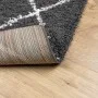 PAMPLONA moderner Langflor-Teppich in Schwarz und Creme, 120 x 170 cm von , Teppiche - Ref: Foro24-375410, Preis: 38,16 €, Ra...