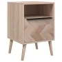 Finori Nightstand Lusk 61A Sonoma Oak 38.5x38.5x57 cm by , Nightstands - Ref: Foro24-377415, Price: 148,13 €, Discount: %