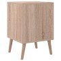 Finori Nightstand Lusk 61A Sonoma Oak 38.5x38.5x57 cm by , Nightstands - Ref: Foro24-377415, Price: 148,13 €, Discount: %