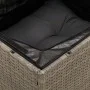 Gartensofa- und Kissenset 8-teilig aus grauem synthetischem Rattan von , Gartensets - Ref: Foro24-3255836, Preis: 477,79 €, R...