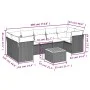 Garden sofa and cushion set 8 pieces beige synthetic rattan by , Garden sets - Ref: Foro24-3255841, Price: 518,64 €, Discount: %