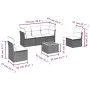 Garden sofa set with cushions 6 pieces beige synthetic rattan by , Garden sets - Ref: Foro24-3255876, Price: 368,72 €, Discou...