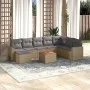 Garden sofa set with beige cushions 10 pieces synthetic rattan by , Garden sets - Ref: Foro24-3256591, Price: 567,67 €, Disco...