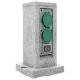 Garden plug with plastic column sunset sensor by vidaXL, wall sockets - Ref: Foro24-46356, Price: 41,96 €, Discount: %