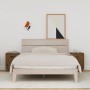 Mesitas de noche 2 uds madera de pino marrón miel 40x34x55 cm de vidaXL, Mesitas de noche - Ref: Foro24-818312, Precio: 81,58...