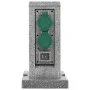 Garden plug with plastic column sunset sensor by vidaXL, wall sockets - Ref: Foro24-46356, Price: 41,96 €, Discount: %